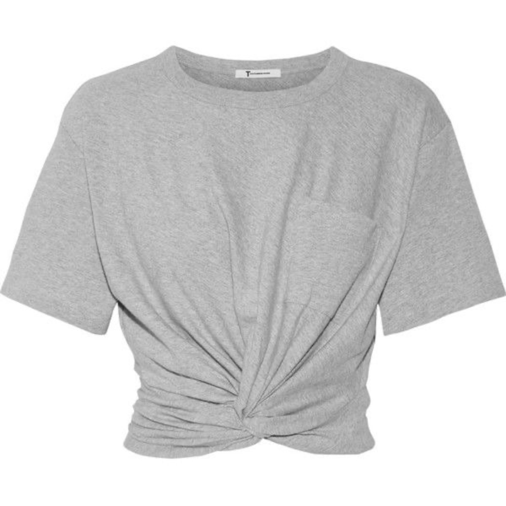 T by Alexander Wang Cropped T Shirt